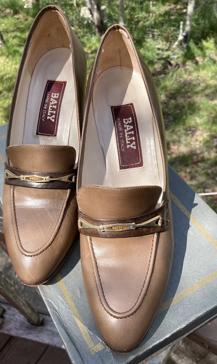 Bally Switzerland Vintage Loafers Court Shoes US 7.5 M Beverly Hills | eBay