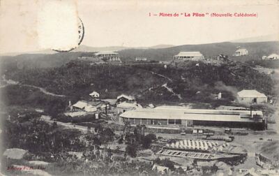 New Caledonia - Mines de La Pilon - General view - Ed. F. D. à Thio