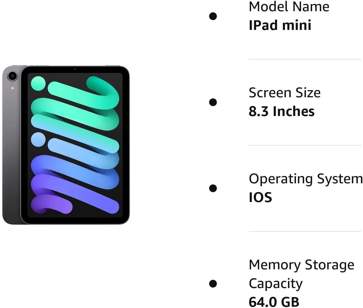 2021 Apple iPad Mini 6th Gen (WIFI+Cellular 64GB) - Used 2021 Apple iPad Mini 6th Gen (WIFI+Cellular 64GB) - Used