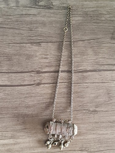 Antique Vintage Yemeni Woman Necklace Tribal Jewelry Traditional - Picture 13 of 14