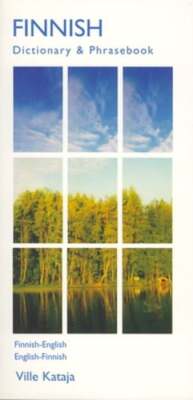 Finnish-English/English-Finnish Dictionary & Phrasebook by Ville Kataja: Used