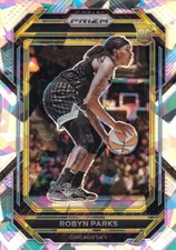 2023 Prizm WNBA CRACKED ICE REFRACTOR R/C #10 Robyn Parks - Chicago Sky