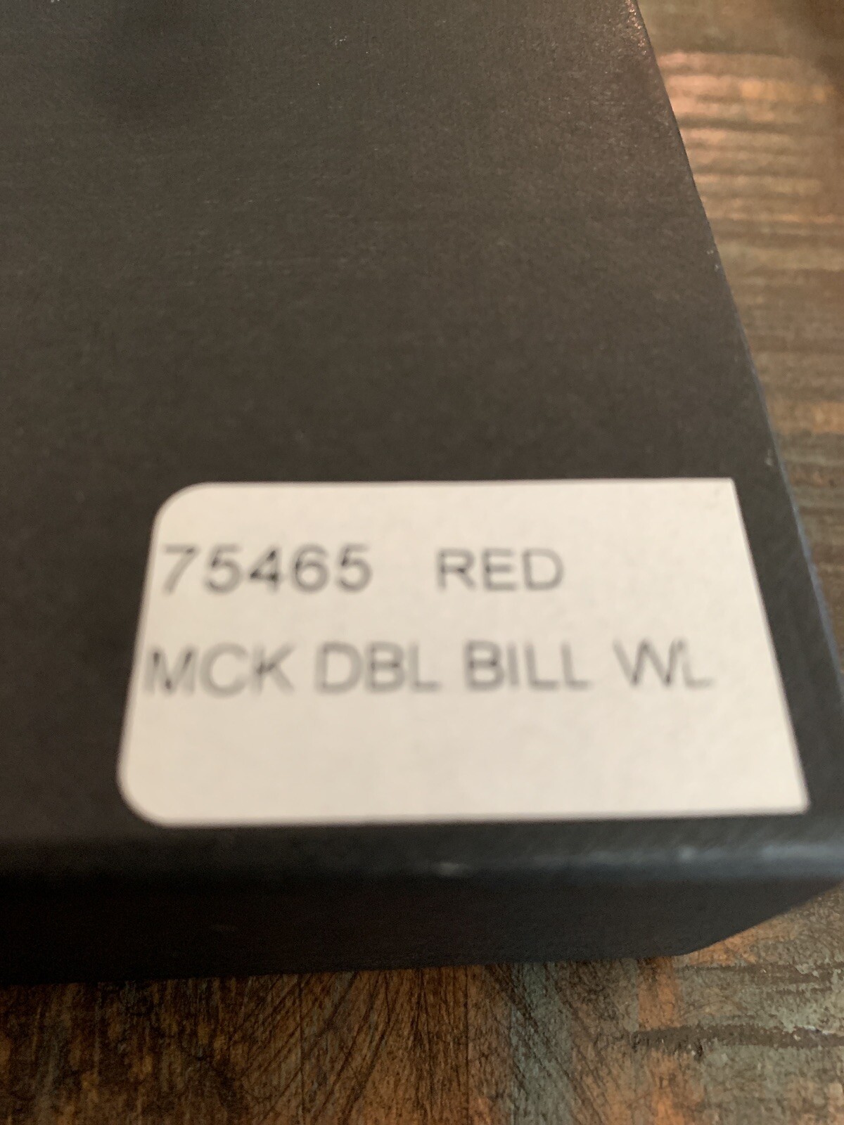 Coach X  Disney mens Red Wallet. Very Rare From Original Launch. image 7