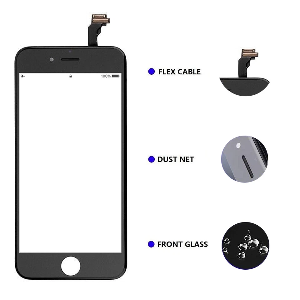 For iPhone 6 6S Plus 5 5S 5C SE 2020 LCD Touch Display Screen Replacement Tools - Image 2 of 4