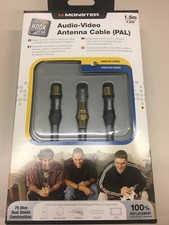 Monster JHIU PCX-1,5M Cavo antenna EU 1,5 m, placcato oro,