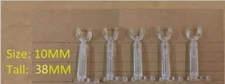 Lot Of 5 Neon Sign Tube Support / Stand Accessory 10mm