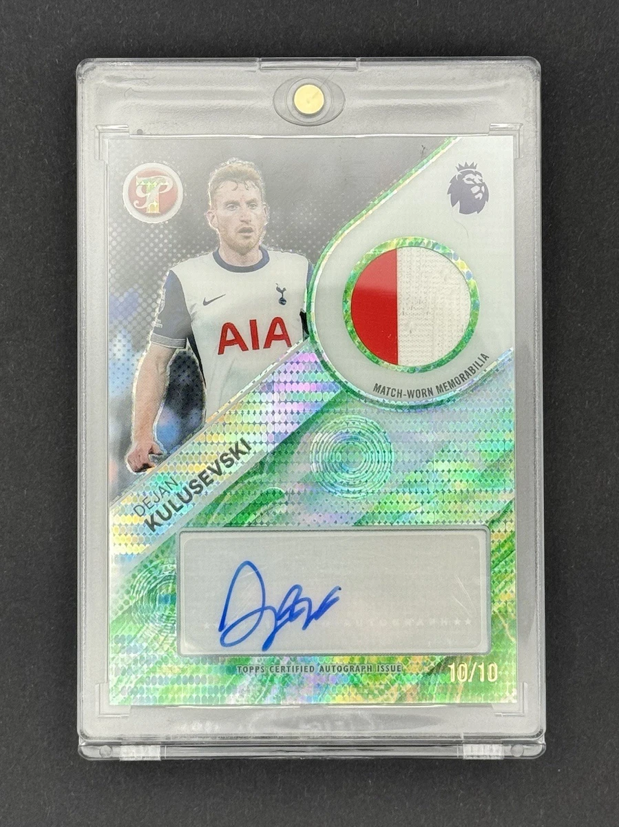 Topps Soccer Tottenham Hotspur Autographed Sports Trading Cards