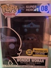 Funko Pop! Wonder Woman DC Super Heroes Entertainment Earth Glow #08