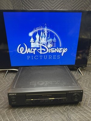 Sony SLV-N50 4-Head Hi-Fi VHS VCR Player   Tested Working Perfectly No Remote