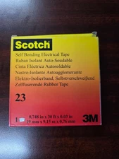 3M Scotch 23 Self-Bonding Electrical Tape 3/4" x 30ft