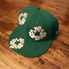 Denim Tears Cotton Wreath 59/50 Cap Green 7 1/4