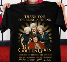 The Golden Girls Black unisex All size shirt  B1018