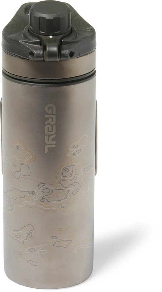 Botella purificadora y filtro de agua Grayl GeoPress Ti - 24 fl. oz. Foto 4 de 4