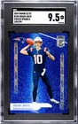 2024 Panini Elite Drake Maye #185 RC Status Sparkle /299 SGC 9.5