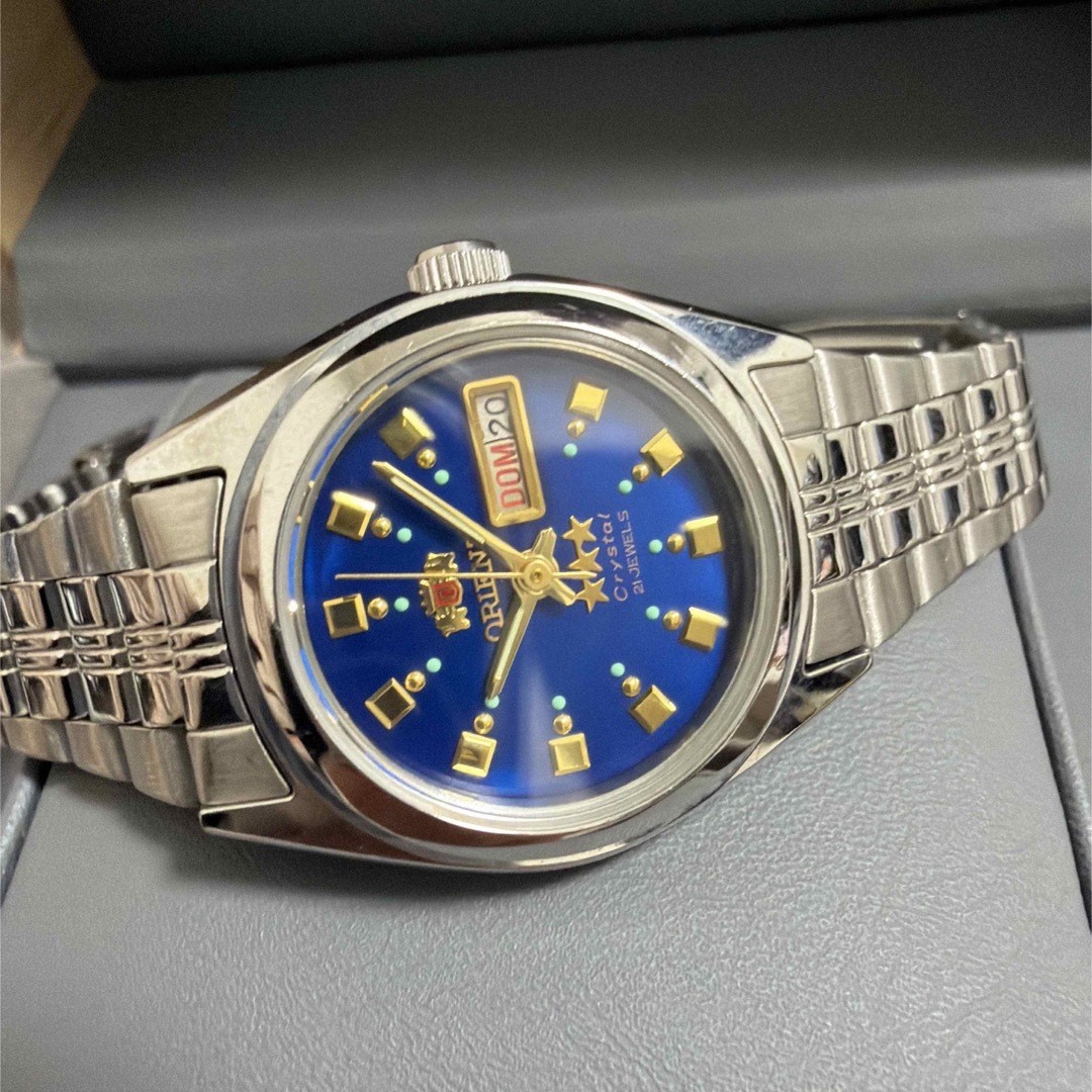 ORIENT Orient Three Star Automatic Blue Silver Wo… - image 4