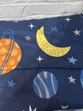 Twin Comforter With Pillow Sham Your Zone Solar System Navy Blue Set.