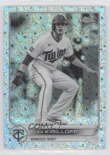 2022 Topps Chrome Black & White Mini-Diamond Refractor Alex Kirilloff #105 10ld