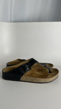 Haflinger Women's Black Sandals - Size 39 wrong box 