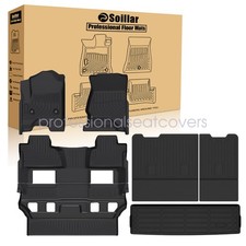 Fits 2015-20 Chevy Tahoe Gmc Yukon Bucket Seat Tpe Floor Matstrunk Cargo Liners