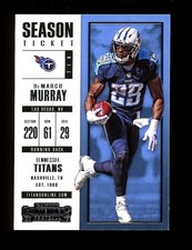 2017 Panini Contenders Season Ticket #23 DeMarco Murray Tennessee Titans QTY