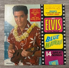 1960s Elvis Presley Blue Hawaii LPM 2426 LP33 G/F First Pressing