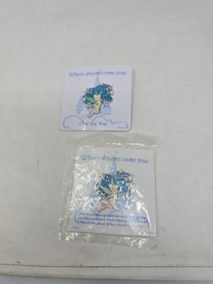 Disney Pin Tinkerbell ''Where Dreams Come True''  Pixie Dust 2 Pin Set 