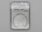 2017 1 oz American Silver Eagle NGC MS70 Brown Label  .999 Silver USA Coin