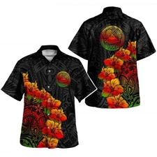 American Samoa Style Tropical Hawaiian Shirt_k8u_74