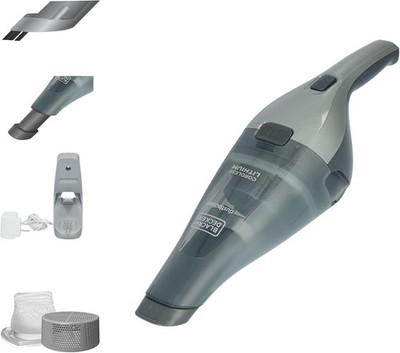 BLACK+DECKER Compact Lithium Handheld Vacuum - Gray HNVC220BCZ01: