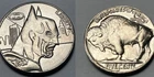 1937 HOBO NICKEL COIN BATMAN CAPED CRUSADER BUFFALO GIFT FREE SHIPPING