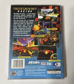 Impact Racing Sega Saturn COMPLETE w/  Registration Card & Insert Tested Authent