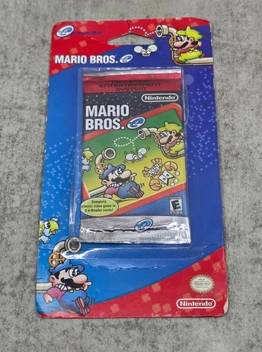 Factory-Sealed Nintendo e-Reader Mario Bros. Classic Game 5-Card Pack (2002)