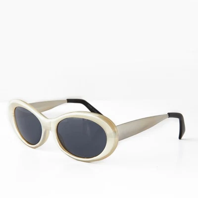 Gafas de sol vintage Pearl Ovaladas Mod Punk Cateye años 90 - Loretta - Imagen 1 de 3