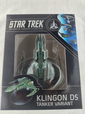 Klingon D5 Tanker Variant  Star Trek Eaglemoss Ship Bonus Edition W/Booklet NIB