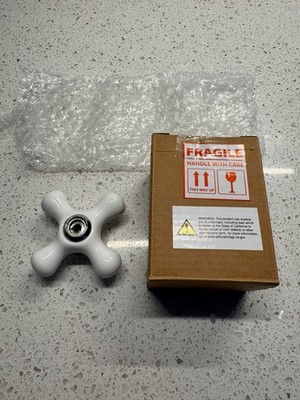 Kingston Brass KSH1161PXC Cold Porcelain Cross Handle Chrome *New/Other Pls Read