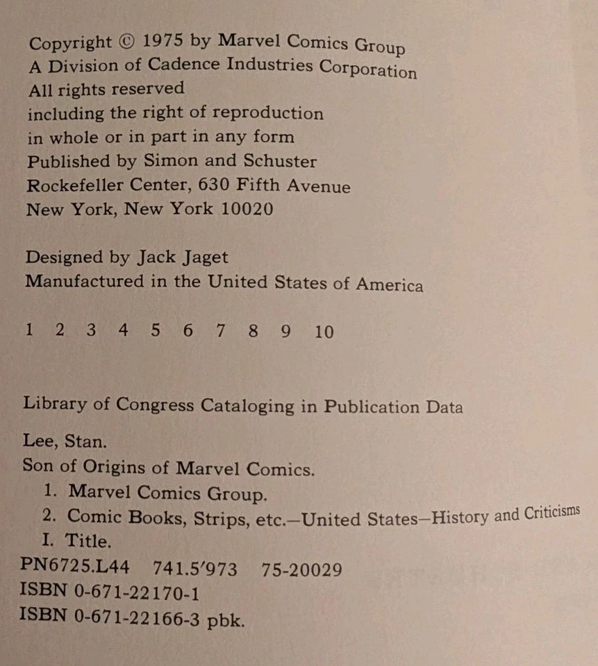 Son of Origins of Marvel Comics  - Image 4 of 4