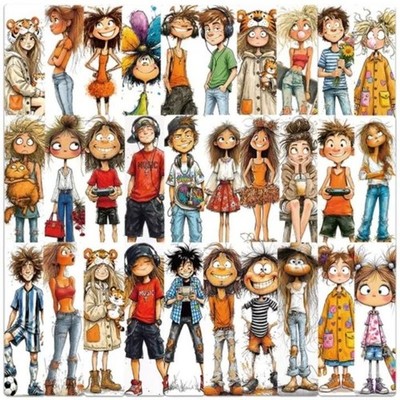 Lesezeichen - Bookmark - 7 Stück Hochwertiges Lesezeichen