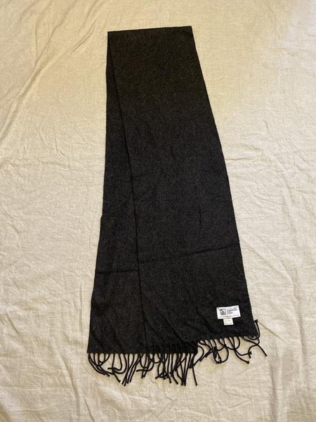 Unisex Johnstons of Elgin Scarf Grey Cashmere One