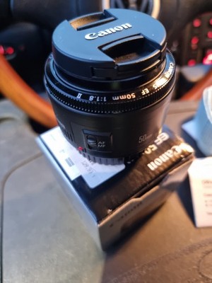 Canon EF 50mm f/1.8 II SLR Teleobjektiv - Schwarz