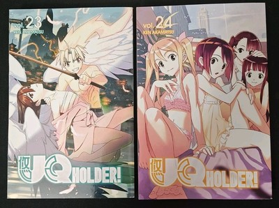 UQ Holder! Manga Vol. 23 & 24 Paperback Ken Akamatsu New