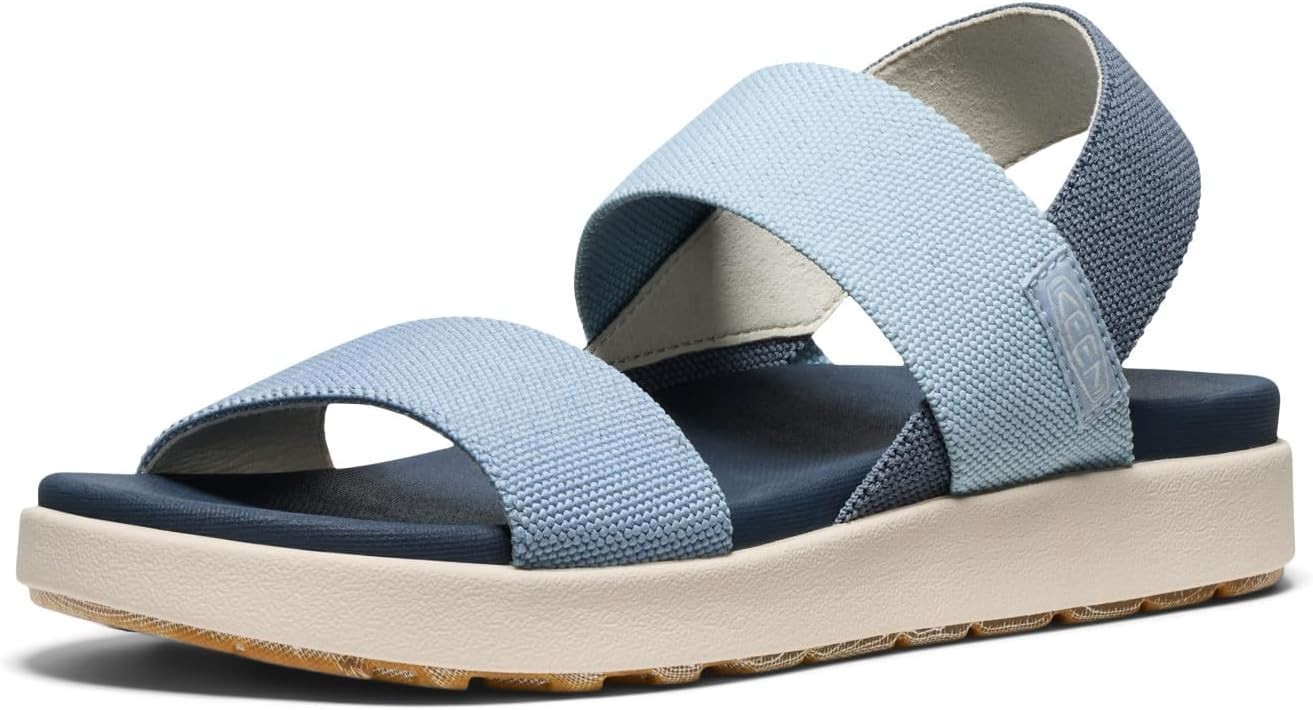 KEEN Women's Elle Backstrap Casual Platform Open Toe Wedge Sandal