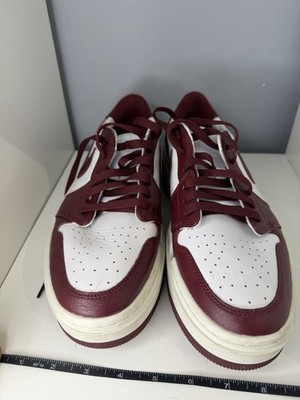 Nike Air Jordan 1 Elevate Low SE Dark Beetroot White Womens 11.5 DH7004-161 NWOB