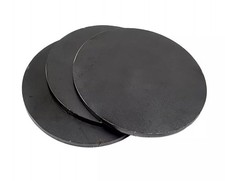 2-3/8 Pipe Cap 1/8" A36 Steel Weld On  30pcs  