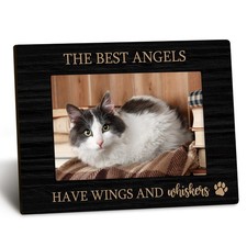 Pet Memorial 4x6 Picture Frame, Dog Cat Bereavement Remembrance Gifts, Sympat...