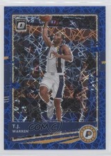 2020-21 Panini Donruss Optic Blue Velocity Prizm TJ Warren #24 0we7