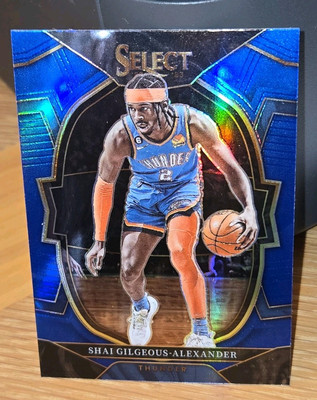 2022-23 Select Shai Gilgeous-Alexander Concourse Silver Holo Prizm
