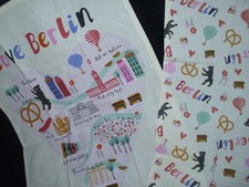 2 x  Geschirrtuch BERLIN  top Zustand..nicht nur für Berliner..