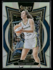 2025 Panini Select WNBA Maddy Siegrist 77 Dallas Wings Silver Prizms