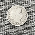 1909 O 25C Silver Barber Quarter Dollar Semi Keydate # A53
