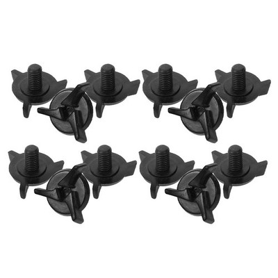 12 Pcs Motorradzubehör Motorradhelm-teile Helmteile Hardwarezubehör